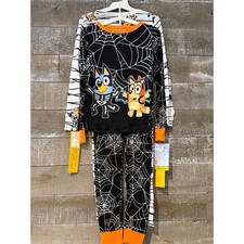 Bluey Boys Halloween Pajama Set   Size 6 NWT 