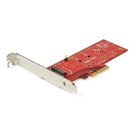 StarTech.com M2 PCIe SSD Adapter - x4 PCIe 3.0 NVMe / AHCI / NGFF / M-Key - Low