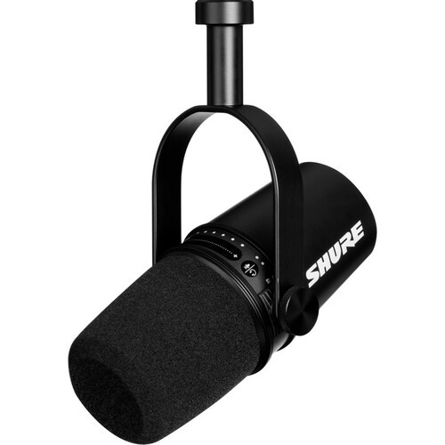 Shure MV7-K Wired Dynamic Microphone - Picture 1 of 9
