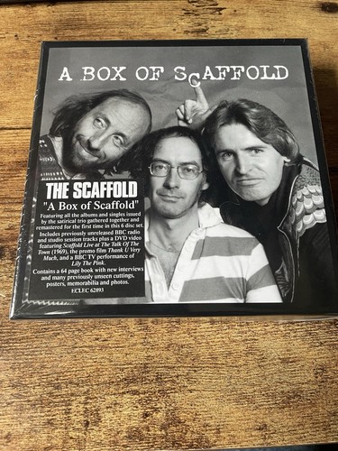 Scaffold : A Box of Scaffold CD Album with DVD 6 discs (2025) ***NEW***
