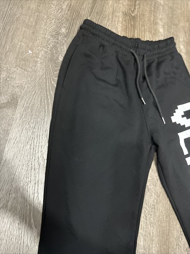 Pantalones deportivos negros Vertebrae 6PM Streetwear talla grande bombo para adultos - Imagen 4 de 10
