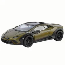 1:18 Lamborghini Huracan Sterrato Model Car Diecast Toy Cars for Boys Kids Green