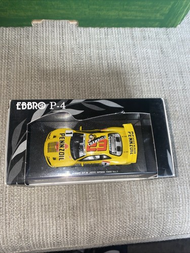 EBBRO P4 Nissan Skyline R34 GT-R #1 Pennzoil JGTC GT500 1999 Champions 1/43 Scal - Picture 3 of 4