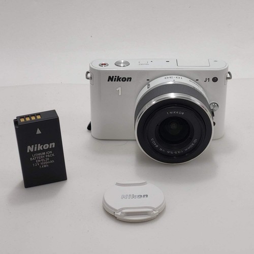 Broken Nikon 1 J1 10.1MP Mirrorless Camera For Parts - Picture 8 of 8