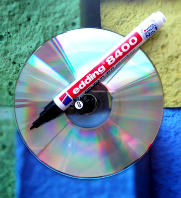 EDDING* 8400 CD-DVD-DD Marker  o.1 bis 1.o mm  Tusche auf Wasserbasis