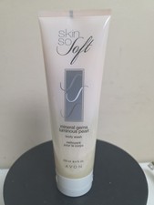 Avon Skin So Soft Mineral Gems Luminous Pearl Body Wash Sealed 8.4oz NOS Retired