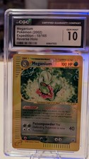 Meganium 18/165 Expedition Reverse Holo (2002) CGC 10 Gem Mint 23 Years Old