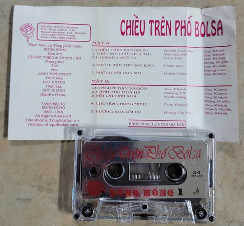 Băng Cassette Nhạc Bông Hồng 1 - Picture 3 of 3