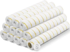 12 Pcs 18 Inch Paint Roller Covers 3/8" Nap Roller Covers Large Microfiber Wide 