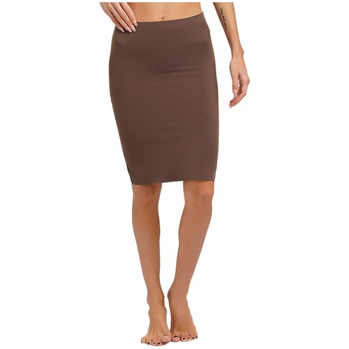 Damen Minirock hoch tailliert uni Sommer figurbetont kurz Bleistift Po Lift Rock - Bild 30 von 58