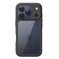 Case for iPhone 17 Pro 6.3-Inch, Shockproof Phone Bumper Cover, Matte TPU Frame