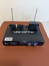VocoPro UHF-3205 Dual Channel Wireless Microphone System  Used  Great Con.