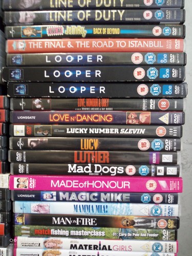 DVD Multi Listing Drama Action Comedy Romance Horror Sci Fi Film GC All £1 Each - Bild 20 von 22