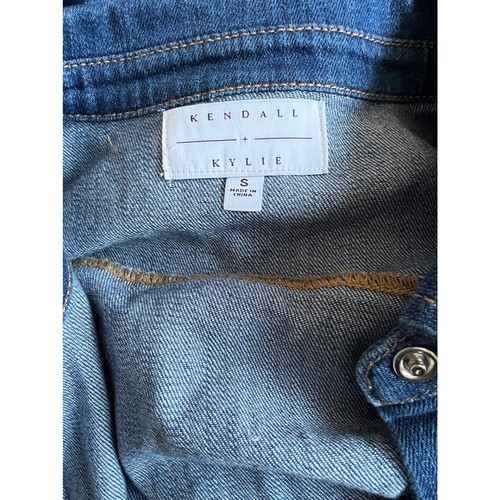 Kendall & Kylie Blue Denim Shacket (Shirtjacke) - Bild 6 von 9
