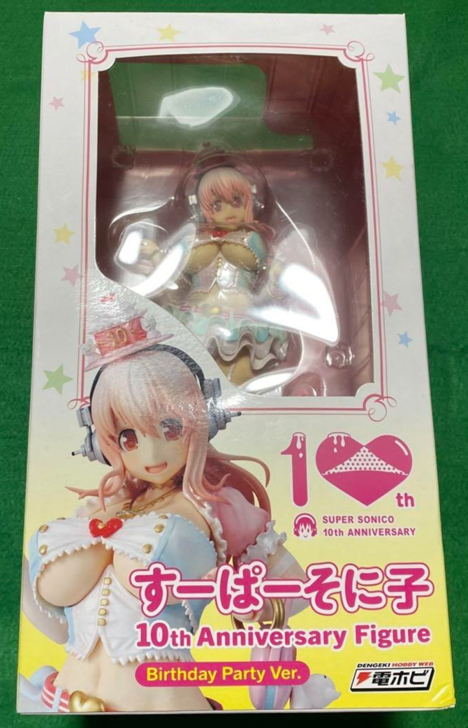 すーぱーそに子 10th Anniversary Figure Birthday Party Ver. 1/7