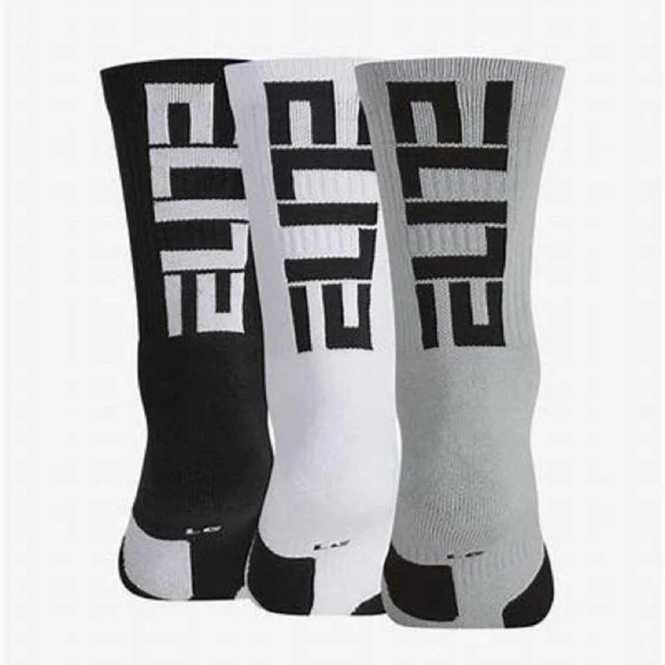 Nike Elite Crew Calcetines Crew Niños YouthXS Calcetín 5-7 Zapato 10C-3Y DRI-FIT Foto 2 de 4