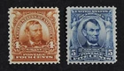CKStamps: US Stamps Collection Scott#303 304 Mint H OG