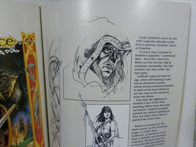 Art of the DragonLance Saga by Tracy Hickman and Margaret Weis