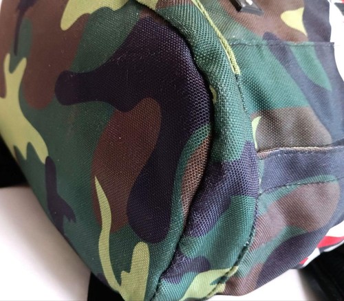 SPRAYGROUND Backpack Camo Shark Camouflage Rare high capacity USED - Picture 9 of 22