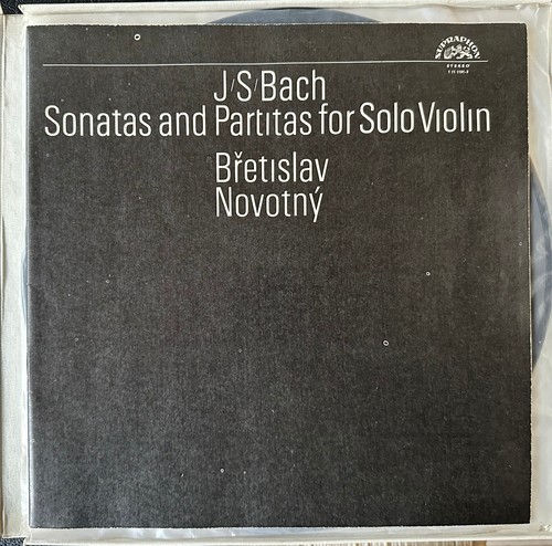 Břetislav Novotný - Sonatas and Partitas for Solo Violin, Suphraphon 3LP box-set - Picture 3 of 10