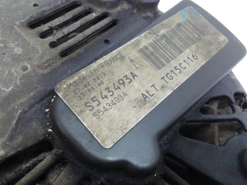 Alternador Para Peugeot 307 Berlina 543493 Diesel 1600 (01>05) - Picture 6 of 6