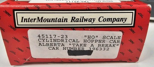 45117-23 Intermountain Alberta "Take A Break" 4-Bay Cylindrical Covered Hopper - Picture 2 of 9
