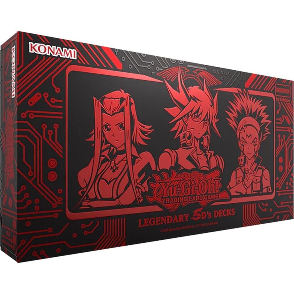 2025 Yugioh Legendary 5D's Decks Sealed Box Set Pre-Sale