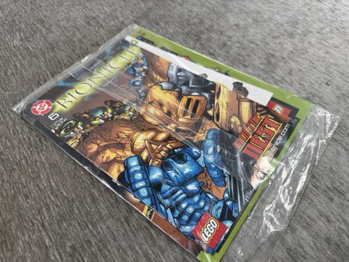 Vintage LEGO Magazine May-June 2002 w Bionicle Comic #6 DC SEALED Toys y2k - Picture 2 of 3