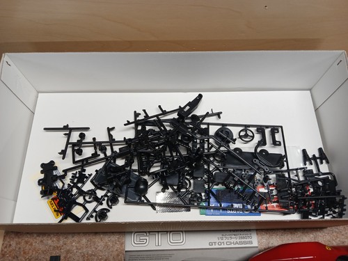 VINTAGE TAMIYA TAMTECH FERRARI 288 GTO 57103 GT01 ARTR WITH 40537 BLACK MOTOR - Picture 5 of 24