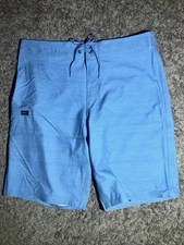 NEW Men's O'neill Boardshorts Size 34 Blue 10" Inseam