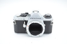Pentax ME Super 35mm Film Camera Body, Chrome For Parts and Repair