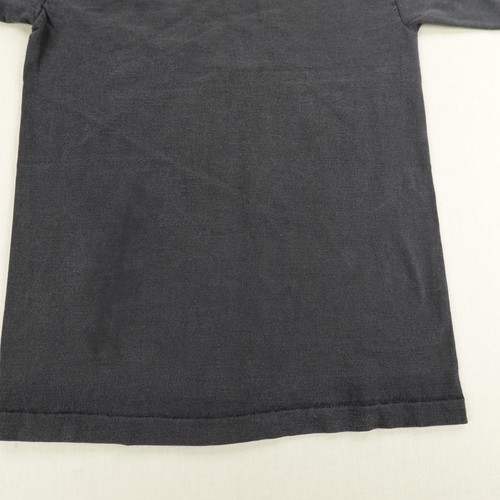 Vintage Levis Shirt Boys Large Black Sport Tee Space Graphic 80s Single Stitch - Picture 9 of 11