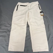 NWT The North Face MENS Steep Tech Smear Ski Pants in White Dune Size XXL