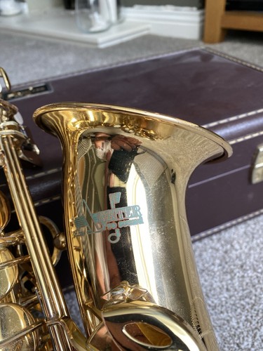 Arbiter Pro Sound Alto Saxophone with Hard Case Musical Brass Instrument - Picture 3 of 10