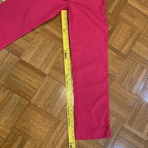 Ralph Lauren Classic Chino Girls Size 10 Pink Bow Belt Vintage New NWT Y2K - Picture 10 of 16
