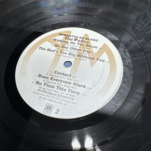 The Police Regatta de Blanc Lp Vinyl A&M Records SP 4792 - Picture 15 of 18
