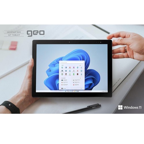 Geo GeoPad 220 Laptop / Tablet Pentium Silver N5030 4GB 128GB SSD 12.1" 2K Touch - Picture 2 of 8