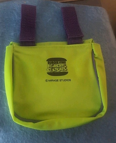 Bolsa de juguete para bicicleta Teenage Mutant Ninja Turtles Burger King SOLO BOLSA - 1993 de colección - Imagen 11 de 11