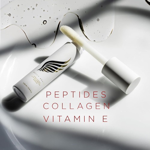 Bella Grace Vegan Collagen Lip Plumper Serum, Vitamin E, Peptides, Hydrating... - Picture 4 of 7