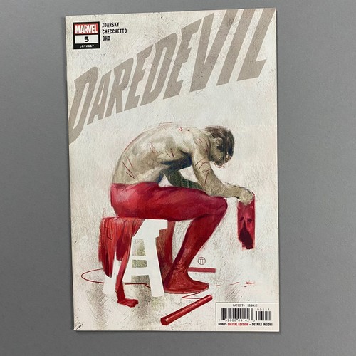 DAREDEVIL 5 CHIP ZDARSKY JULIAN TEDESCO COVER ART (2019, MARVEL COMICS)