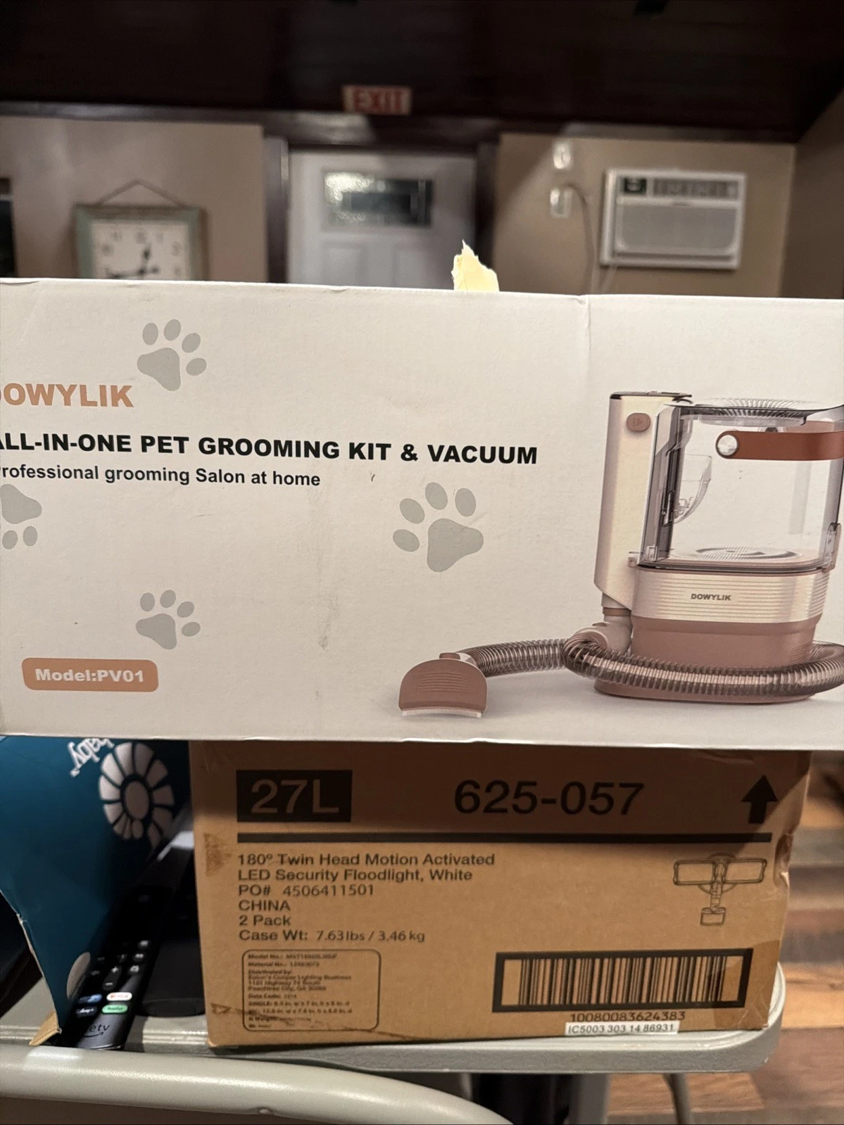 DOWYLIK All-In-One Pet Grooming Kit & Vacuum (PV01) 3.5L