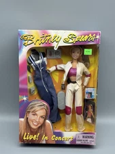 Britney Spears Live! In Concert Play Along Doll #20100 1999 NIB Sealed