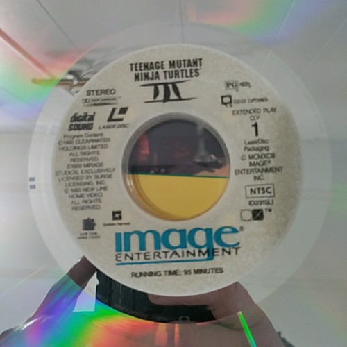 Laserdisc TMNT 3 LD Teenage Mutant Ninja Turtles III (Lots Of Pictures) (Clean) - Picture 19 of 23