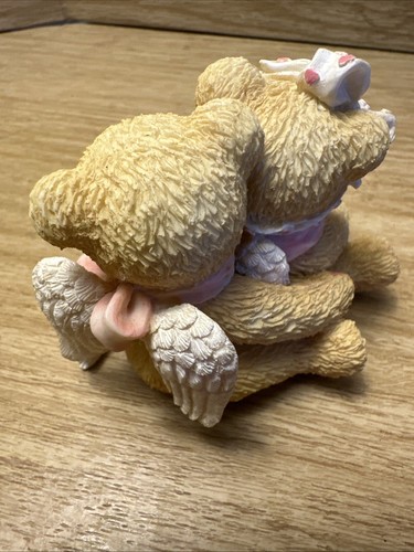 Cherished Teddies Aiming For Your Heart Teddy Angel Bear Shelf Decor Figure - Picture 3 of 6