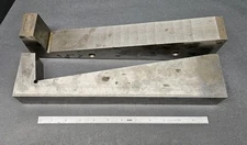 10° Hardened Angle Block Machinist Set Up Risers Parrallels Plate 1/2"-13 Sine