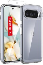 for Google Pixel 10-Pro-XL Case: Military-Grade Shockproof Phone Cover with Temp