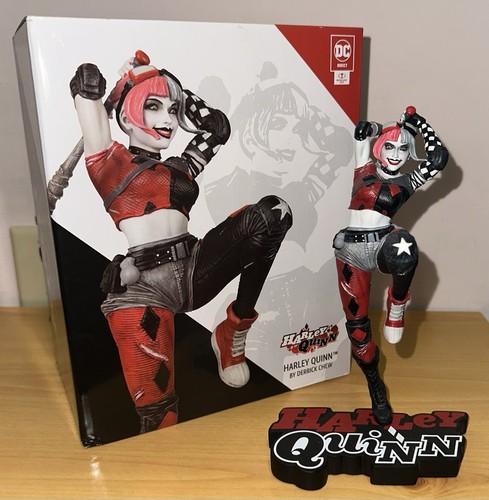 DC Direct McFarlane Harley Quinn Red White & Black Derrick Chew 181/504 POWB