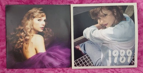 Lot of 2 Taylor Swift Vinyls - Speak Now -Taylor's Version & 1989 - 2022 & 2023