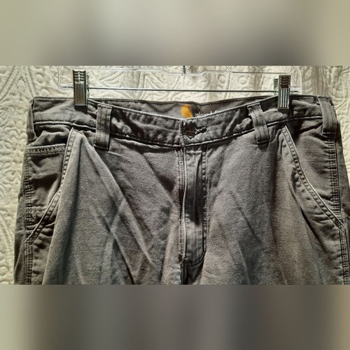 Carhartt Hose Herren 36x30 grau Relaxed Fit Streetwear Workwear robust Outdoor - Bild 3 von 14