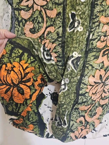 Herren Vintage Tropicana Hawaiihemd mit umgekehrtem Muster M - Bild 4 von 7